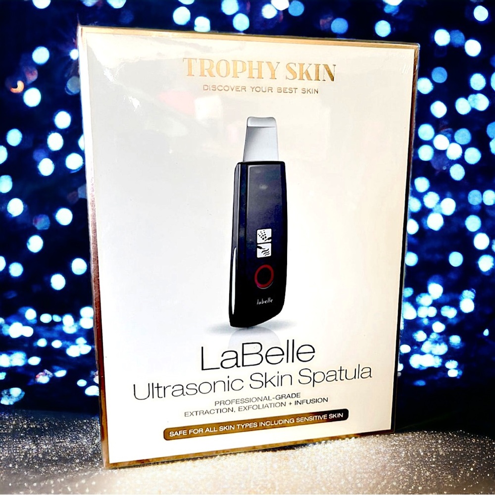 Trophy Skin LaBelle Ultrasonic Skin Spatula Professional Grade TSLB01 New in Box